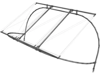 Sprayhood Solar Panels 3D Model preview