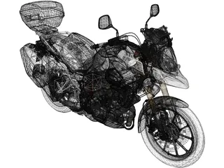 Suzuki V-Storm 1000 3D Model preview