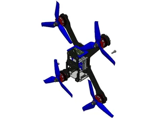 Franz Valve Balloon Drone Navigation 3D Model preview