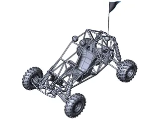Sea Buggy 3D Model preview