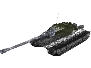 IS-7 3D Model preview