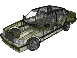 Toyota Crown Comfort (1995) 3D Model preview