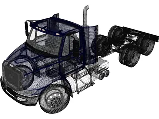 Caterpillar CT610 (2011) 3D Model preview