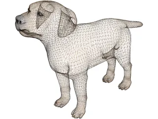 Dog 3D Model preview