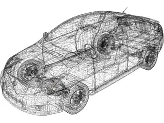 Nissan Sentra (2008) 3D Model preview