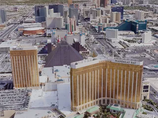 Las Vegas City, USA (2019) 3D Model preview