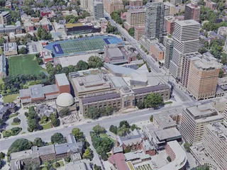 Toronto City, ON, Canada (2019) 3D Model preview