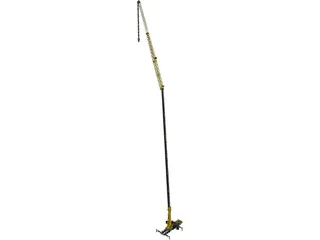 Crane 300tn 3D Model preview