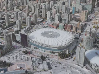 Vancouver City, BC, Canada (2019) 3D Model preview