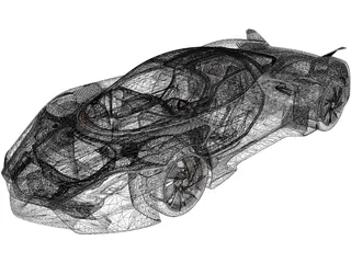 SSC Tuatara (2019) 3D Model preview