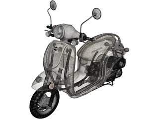 Honda Metropolitan (2013) 3D Model preview