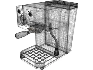 Cappumatic Coffee Maker 3D Model preview