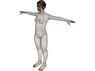 Woman 3D Model preview