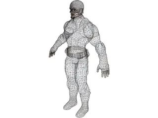 Capitan America Age of Ultron 3D Model preview