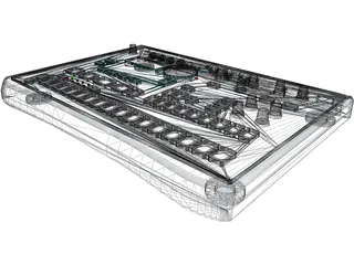 Korg Electribe 3D Model preview