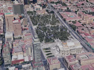 Mexico City, Mexico (2019) 3D Model preview