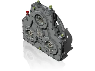 Stiebel A4373 Gearbox 3D Model preview