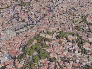 Lisbon City, Portugal (2019) 3D Model preview