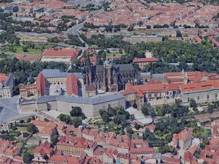 Prague City, Czechia (2019) 3D Model preview