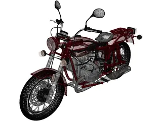 Ural Solo sT (2013) 3D Model preview