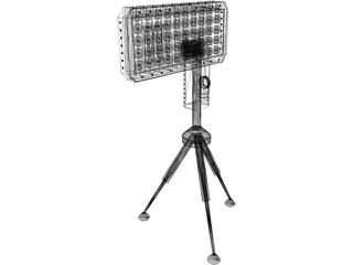 Ground Radar 3D Model preview