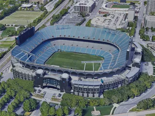 Charlotte City, NC, USA (2019) 3D Model preview
