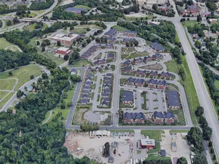 Raleigh City, NC, USA (2019) 3D Model preview
