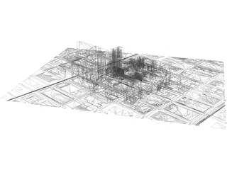 Modern Art Museum New York 3D Model preview