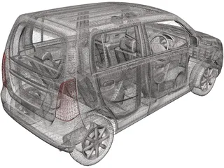 Suzuki Karimun 3D Model preview