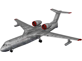 Beriev Be-200 Altair 3D Model preview