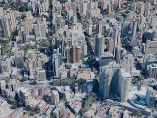 Belo Horizonte City, Brazil (2019) 3D Model preview