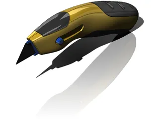 Utility Knife 3D Model preview
