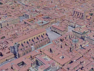 Bologna City, Italy (2019) 3D Model preview