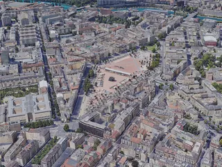 Geneva City, Switzerland (2019) 3D Model preview