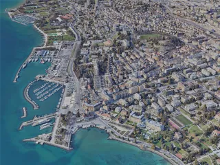 Lausanne City, Switzerland (2019) 3D Model preview