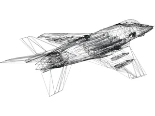 Mikoyan MiG-41F 3D Model preview