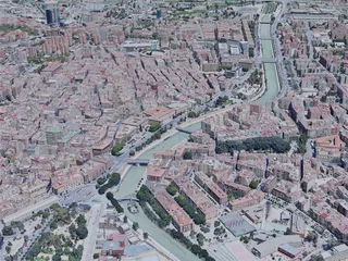 Murcia City, Spain (2019) 3D Model preview
