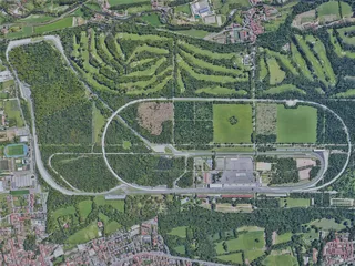 Monza Race Track (2019) 3D Model preview