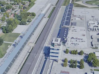 Indianapolis Motor Speedway (2019) 3D Model preview