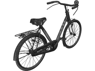 Bicycle 3D Model preview