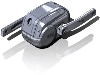Bafang Electric Motor 3D Model preview