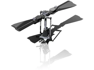 Bell 206 Rotor Head 3D Model preview