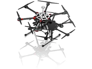 DJI Spreading Wings S900 3D Model preview