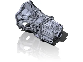 ZF Truck Transmission 3D Model preview