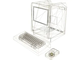 Apple Macintosh 128K 3D Model preview