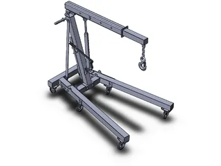 Winch 3D Model preview