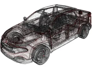 Fiat Toro 3D Model preview