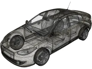 Renault Fluence (2010) 3D Model preview