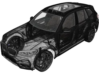 BMW X3 xLine [G01] (2018) 3D Model preview
