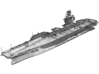 USS John C. Stennis 3D Model preview
